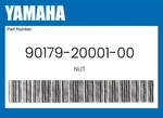 Yamaha Genuine Nut 90179-20001-00. Fixed Price $17.35.