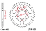 Jt Rear Sprocket Tooth Steel Kawasaki KLX110L 2002-2024 DRZ110. Fixed Price $23.59.