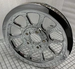 Harley Softail Pulley Flstf Fxstc Oem 66T 7/8 2007 17 37710-07 Chrome Exchange. Fixed Price $335.00.