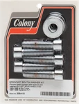 Colony Mounting Hardware Kit W/washers Sprocket/belt Pulley Socket-head 2054-10. Fixed Price $38.99.