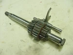 Bsa B25 B44 Triumph TR25W Transmission Main Shaft, Gears And Shift Forks. Fixed Price $50.00.