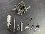 03-08 Ktm 65 Sx Transmission Gearbox Gears Main Counter Shaft Shift Forks Drum. Fixed Price $244.95.
