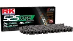 Rk Xre 525X124L Natural Silver Steel Xw-ring 1000CC Rated Motorcycle Drive Chain. Fixed Price $166.95.