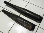 Harley Xr & Others Exhaust Jemco Dinged-up Megaphone Mufflers Free Usa Shipping!. Fixed Price $111.11.