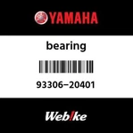 93306-20401-00 Yamaha Bearing 933062040100, New Genuine Oem Part. Fixed Price $43.15.