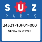 24321-10H01-000 Suzuki GEAR,2ND Driven 2432110H01000, New Genuine Oem Part. Fixed Price $185.44.