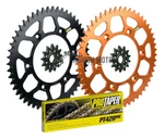 Protaper Front/rear Sprocket Chain Kit Ktm Xc Sx Husqvarna TC65 Gas MC65. Fixed Price $174.98.