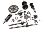 84 Suzuki Quadrunner 2X4 Transmission Shift Forks & Drum LT185. Fixed Price $199.99.