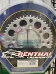 Renthal Sprocket Rear 49T Ultralight Aluminum Silver #121U-428-49GPSI. Fixed Price $50.00.