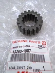Kawasaki ZX-6RR 2003-2006 Genuine Input 2ND Gear 18T New 13260-1987. Fixed Price $76.74.
