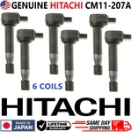 Genuine Hitachi Honda X6 Ignition Coils For 1999-2010 & Acura, CM11-207A. Fixed Price $140.98.