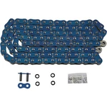 Ek Sportbike Chain Links Blue 520ZVX3-150AB. Fixed Price $243.86.
