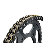 Bikemaster Bmxr Series X-ring Chain 530X130, Black/gold. Fixed Price $170.70.