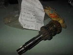 New Oem Suzuki TM100L TM125K Countershaft Assembly # 24120-28302. Fixed Price $79.95.