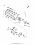New Oem Kawasaki Wind 125 Clutch Housing Comp 2005. Fixed Price $144.95.