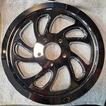 Harley-davidson Blade Chrome Sprocket 71 1" Narrow Softail 40264-06. Fixed Price $110.00.