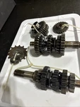 1985-86 Suzuki LT250R Quadracer Transmission Main Counter Shaft Gears. Fixed Price $85.00.