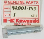 Nos Kawasaki 1972-2009 H2 Z1 KZ750 Rear Axle Chain Adjuster Bolt Oem 92001-143. Fixed Price $24.99.