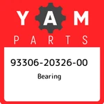 93306-20326-00 Yamaha Bearing 933062032600, New Genuine Oem Part. Fixed Price $26.12.