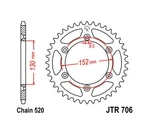 Steel Rear Sprocket 46T #JTR706.46 Aprilia 4.5/SXV 5.5 2006-2012. Fixed Price $33.44.