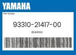 Yamaha Genuine Bearing 93310-21417-00. Fixed Price $32.92.