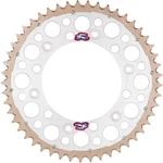 Renthal Twinring Rear Sprocket 51T Silver #2240-520-51GPSI. Fixed Price $132.95.