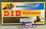 New Genuine Daido Kogyo 630VS-96L Professional O-ring Motorcycle Drive Chain. Fixed Price $237.50.
