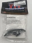 T.m. Designworks Lower Frame Mount Powerlip Chain Pad - Black Motorcycle Atv/utv. Fixed Price $19.48.