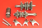 1985 1986 Yamaha Trials Transmission Tranny Gear Fork Set Shaft. Fixed Price $212.49.
