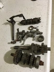 1974 Yamaha Transmission Gear Fork Bar Shift Shaft Drum Cam Lever. Fixed Price $55.00.
