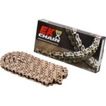 Ek Motorcycle Chain Gold River-style Links (525ZVX3-150G). Fixed Price $234.28.