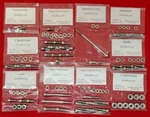 Honda 1983 1984 1985 1986 CR125R Polished Stainless Engine Bolt Screw Kit Set. Fixed Price $35.95.