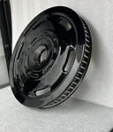 Harley Black 2008 Pulley Touring Sprocket 40265-08 Street Glide Oem Exchange. Fixed Price $250.00.