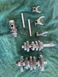 99-02 Kawasaki KX125 Transmission Shift Shaft Forks & Drum. Fixed Price $225.00.