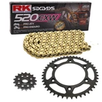 Chain Set Honda Cr 125 2002 Rk Gb 520 Exw 114 Open Gold 13/51. Fixed Price $173.41.