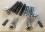 Bdl Shovelhead 2" In. Open Belt Drive Hardware Standoffs SH-500HK Harley 70-78. Fixed Price $99.88.