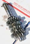 1975-82 Kawasaki Ke 125 Oem Transmission Gear's /vin # K1E-509426. Fixed Price $137.97.