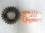Kawasaki Nos New 13136-032 Top Drive Shaft Gear F6 125E Enduro. Fixed Price $49.99.