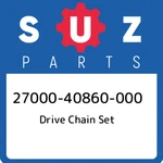 27000-40860-000 Suzuki Drive Chain Set 2700040860000, New Genuine Oem Part. Fixed Price $330.78.