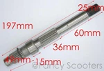 Roketa,taotao,sunl,peace 150CC Scooter GY6 157QMJ Engine Gear Box Outer Shaft. Fixed Price $17.99.