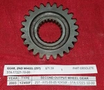 Yamaha 2004 (lot A) Transmission Output Wheel Second 2ND Gear. Fixed Price $19.79.