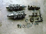 81 82 83 Oem Kawasaki GPZ550 KZ550 Zx Complete Transmission Gears Shafts Drum +. Fixed Price $112.49.
