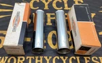 Nos Harley Fork Tube Covers 45967-59 Pair 1959 70 Ironhead Sportster Xlch Xlh. Fixed Price $177.00.