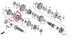 Genuine Honda Transmission Third Gear 3RD Mainshaft CRF150RB 2007-2022. Fixed Price $65.42.