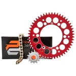Primary Drive 1021390268 Chain And Sprocket Kit Aluminum Rear/gold X-ring. Fixed Price $136.26.
