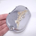 Harley-davidson V-wing Chrome Transmission End Cover 34780-98. Fixed Price $21.25.