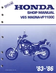Oem Service Shop Manual 1983-1986 Honda V65 VF1100C Magna Comb Bound. Fixed Price $36.54.