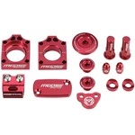 Moose Racing Bling Pack Billet Aluminum Red For Honda CRF450R 2009-2015. Fixed Price $129.95.
