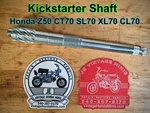 Transmission - Kickstarter Shaft Spindle Honda CT70 Z50 SL70 XL70 Mini Trail. Fixed Price $26.50.