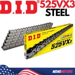 114 Links D.i.d Did Natural Steel Chain With Rivet Master. Fixed Price $188.00.